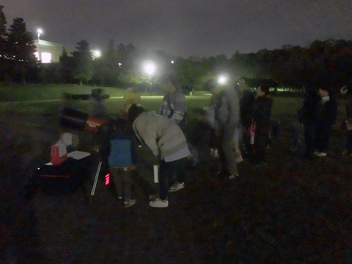 11月天体観望会